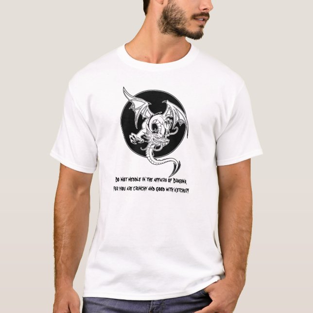 Drache-Ketschup 1 T-Shirt (Vorderseite)