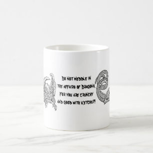 Drache-Ketschup 2 Kaffeetasse