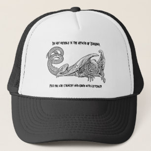 Drache-Ketschup 2 Truckerkappe