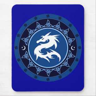 Drache-Knoten Mousepad