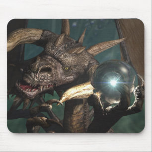 Drache-Kristall Mousepad