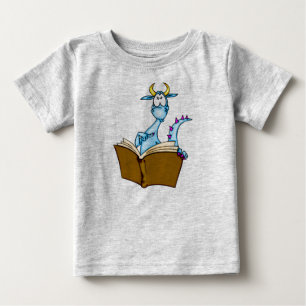 Drache-Lesebuch Baby T-shirt