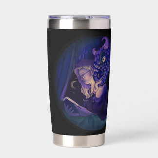Drache Licht Buchclub Thermobecher
