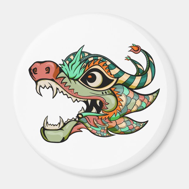 Drache Magnet (Vorne)