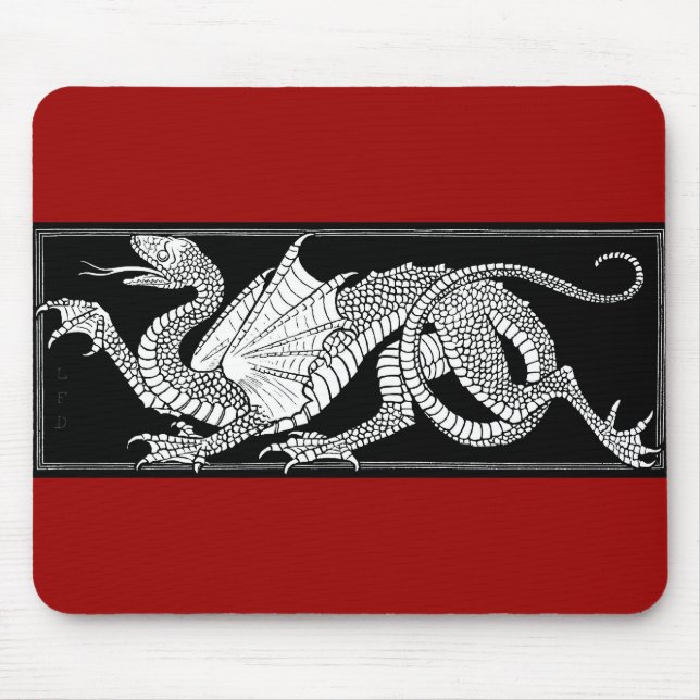 Drache-Mauspad Mousepad (Vorne)