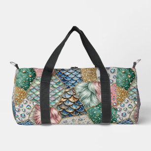 Drache Meerjungfrau Märchenhafte Duffle-Tasche Duffle Bag