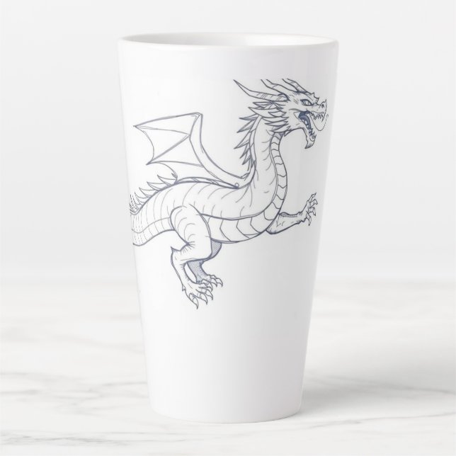 Drache Milchtasse (Vorderseite)