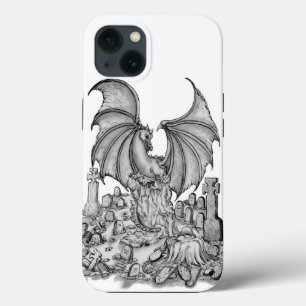 Drache mit Zombie Case-Mate iPhone Hülle