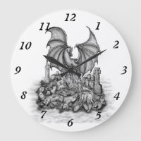 Drache mit Zombie