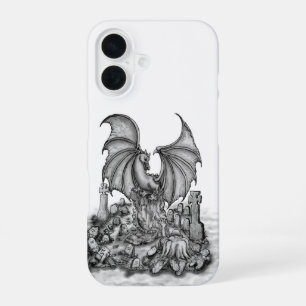Drache mit Zombie iPhone 16 Hülle