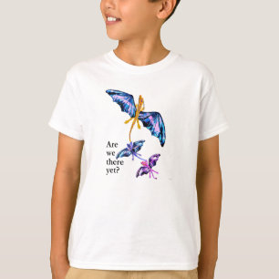 Drache mit zwei Kindern T-Shirt