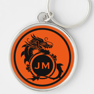 Drache Novelty Golfer Anfangsbuchstabe Geschenk Schlüsselanhänger