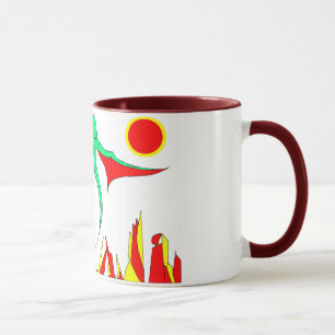 Drache-Planeten-Tasse Tasse