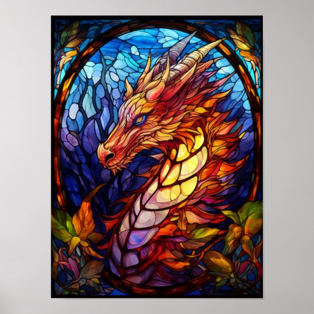 Drache Poster (Vorne)