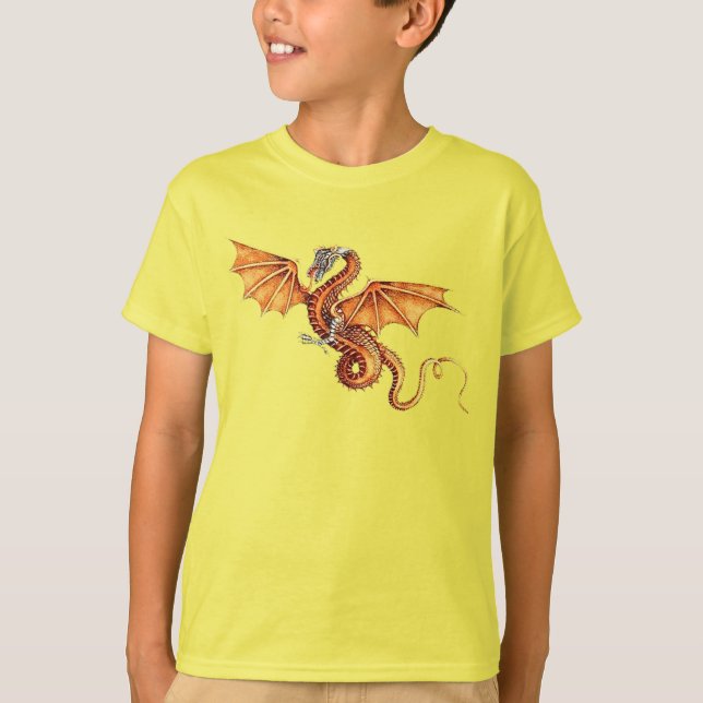 DRACHE SCHERZT T-SHIRT (Vorderseite)