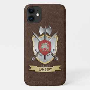 Drache Sigil Kampf-Wappen Brown iPhone 11 Hülle