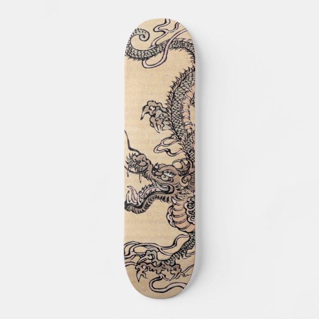 Drache Skateboard (Vorderseite)