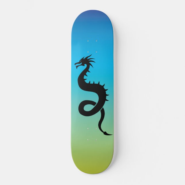 Drache, Skateboard (Vorderseite)