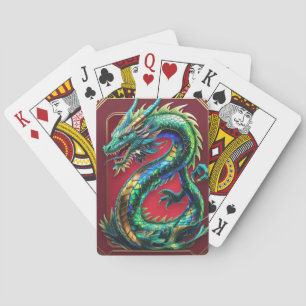 Drache  spielkarten