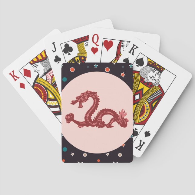 Drache Spielkarten (Rückseite)