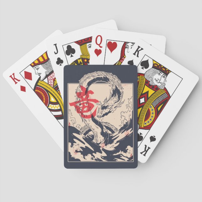 Drache Spielkarten (Rückseite)