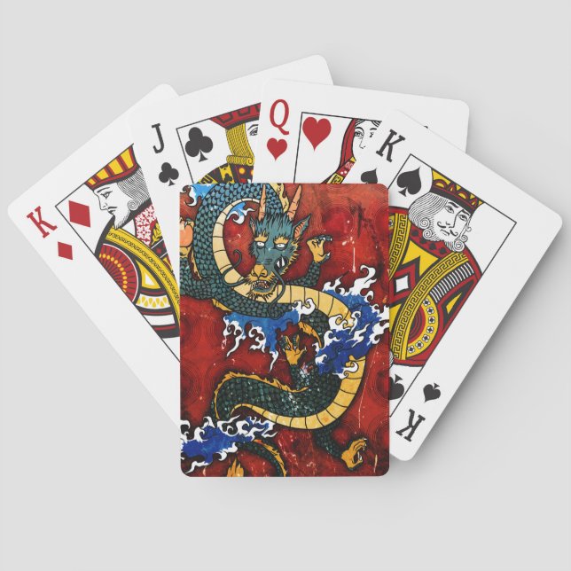 Drache Spielkarten (Rückseite)
