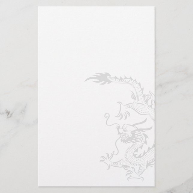 Drache stationär briefpapier (Vorderseite)