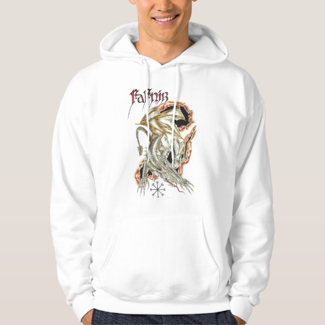 Drache-Sweatshirt Hoodie (Vorderseite)
