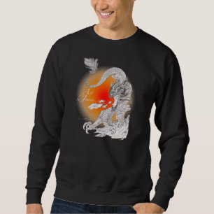 Drache-Sweatshirt Sweatshirt