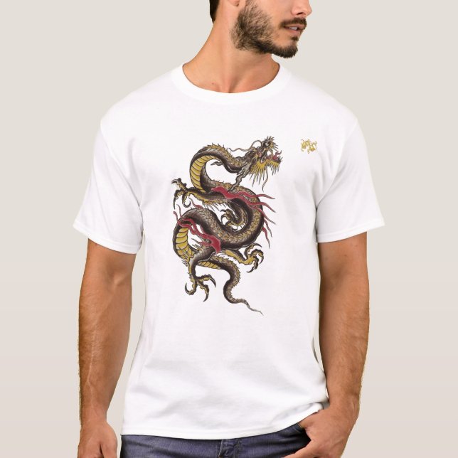 Drache-T - Shirt (Vorderseite)