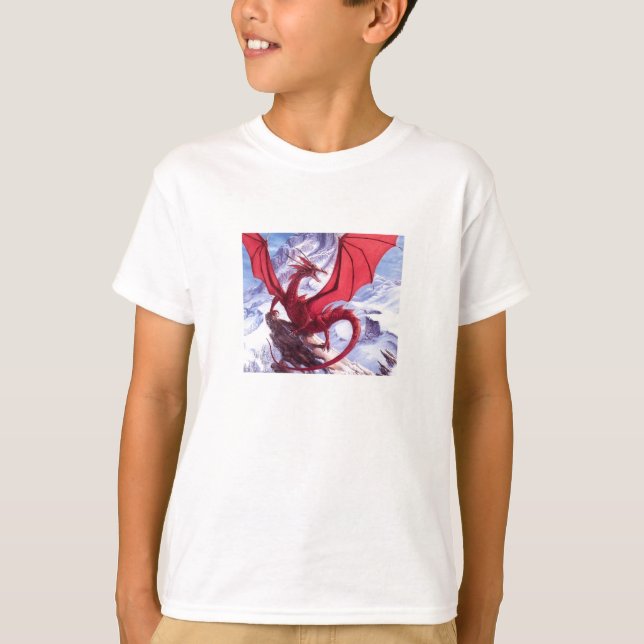 Drache T - Shirt (Vorderseite)