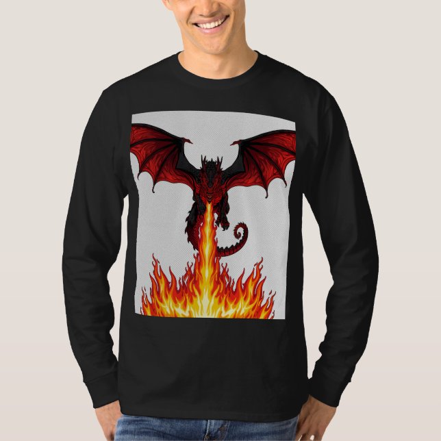 Drache T-Shirt (Vorderseite)