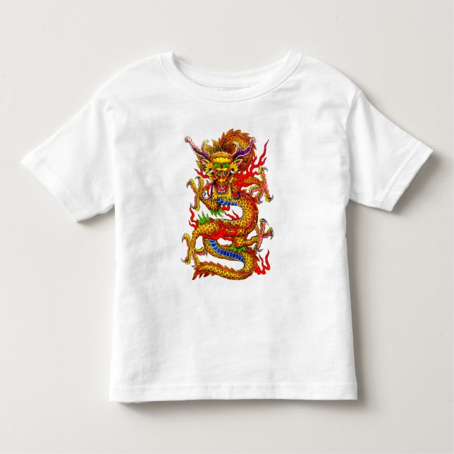 Drache-T - Shirt (Vorderseite)
