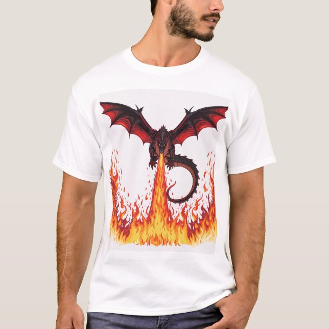 Drache T-Shirt (Vorderseite)