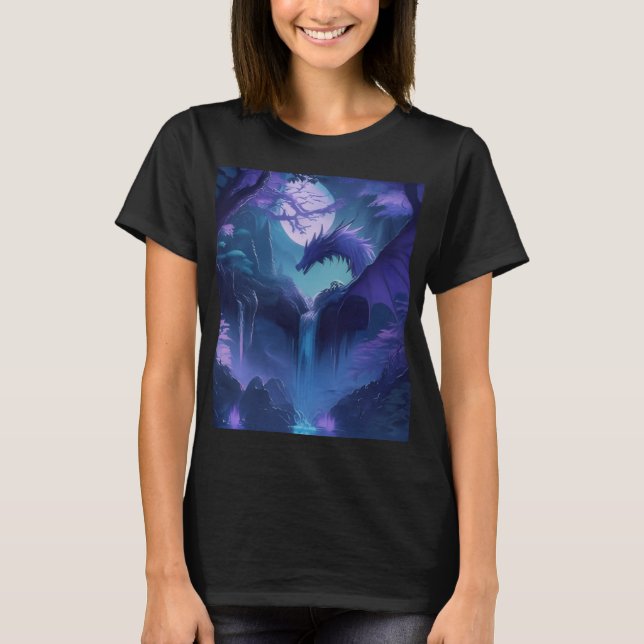 Drache-T-Shirt für Frauen T-Shirt (Vorderseite)