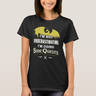 Drache T-Shirt Ich schiebe nicht auf, ich mache Ne