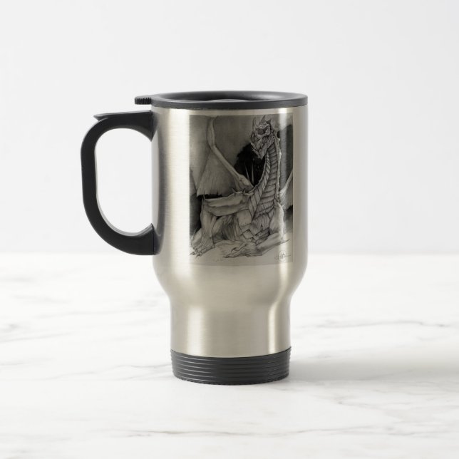Drache-Tasse Reisebecher (Links)