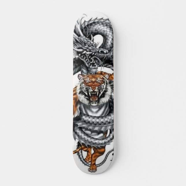 Drache-Tiger-Skateboard Skateboard (Vorne)