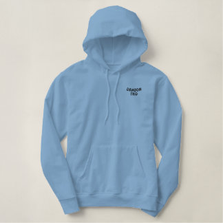 Drache TKD Bestickter Hoodie