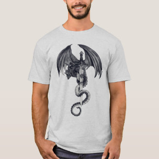 Drache-u. Klinge-T-Shirt T-Shirt