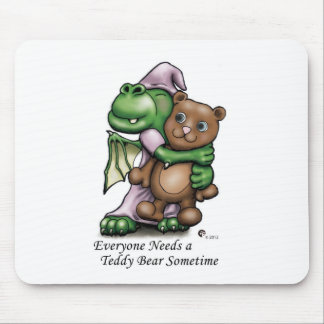 Drache und Bär Mousepad