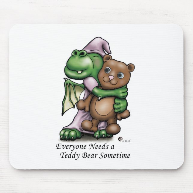 Drache und Bär Mousepad (Vorne)
