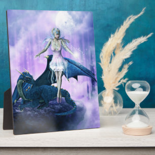 Drache und Fairy Fotoplatte