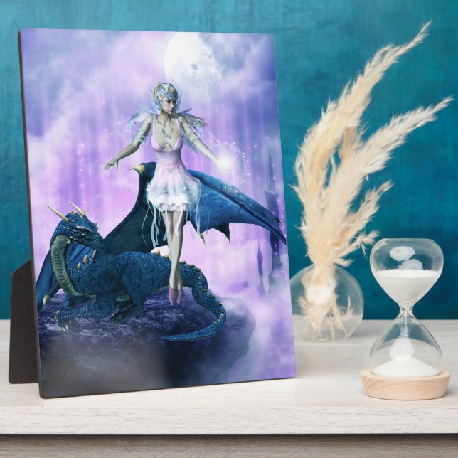 Drache und Fairy Fotoplatte (Seite)