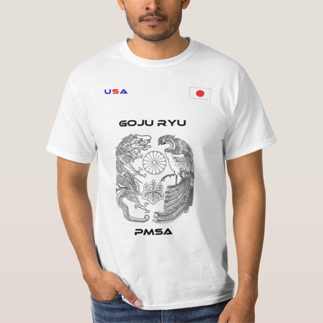 Drache und Phoenix-Shirt T-Shirt (Vorderseite)