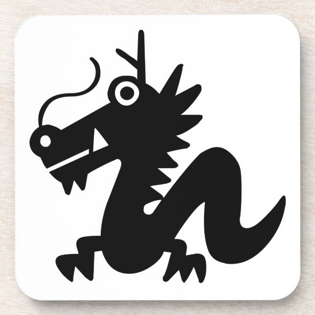 Drache Untersetzer (Vorderseite)