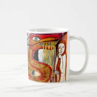 Drache-Utopie-Kaffee-Tasse Kaffeetasse