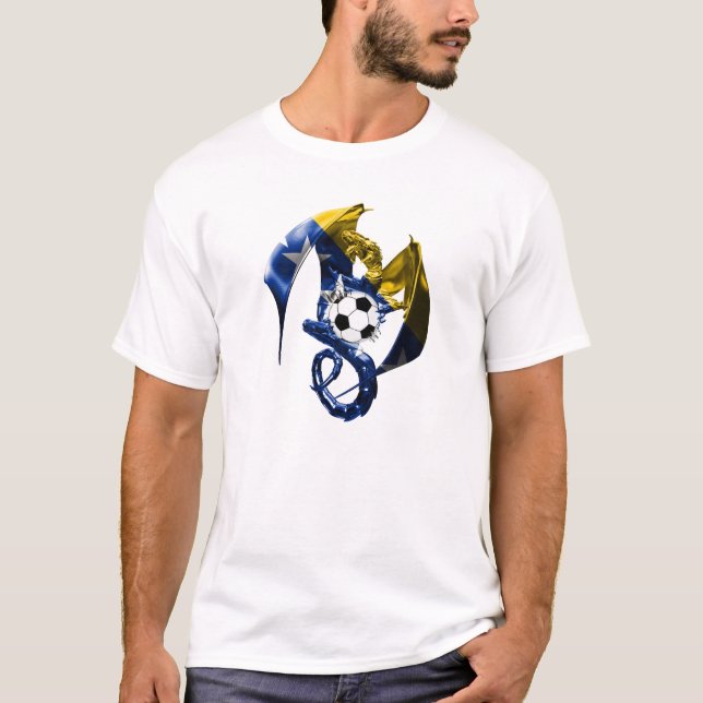Drache von Bosnien T-Shirt (Vorderseite)