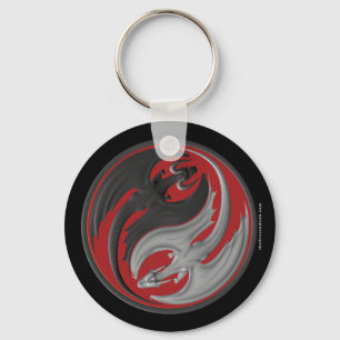 Drache Yin-Yang Schlüsselanhänger