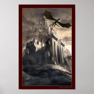 Drache-Zuhause Poster